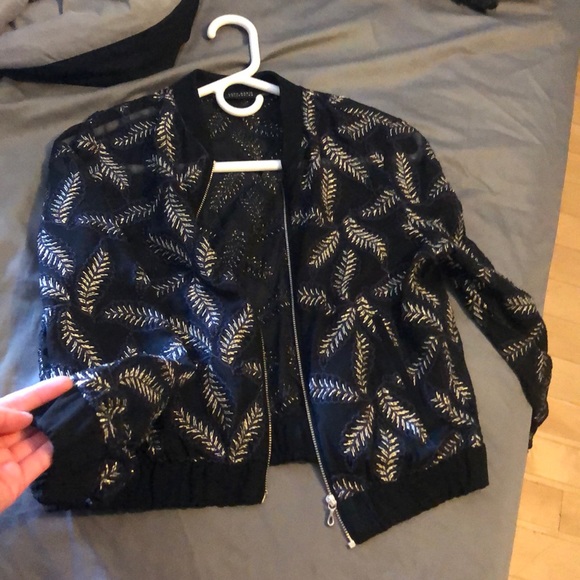 Zara Jackets & Blazers - Transparent lace jacket